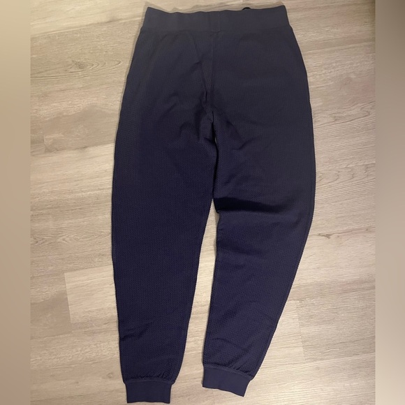 NWT Garnet Hill Organic-Cotton Waffle-Knit Joggers - Picture 7 of 9